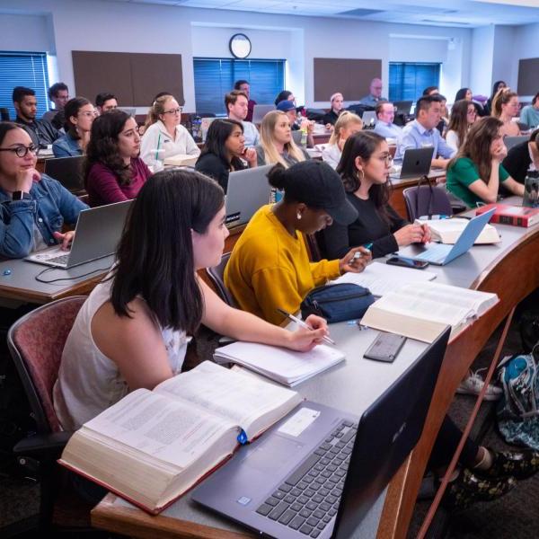 Students in classroom